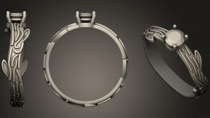 Jewelry rings (Ring 182, JVLRP_0664) 3D models for cnc